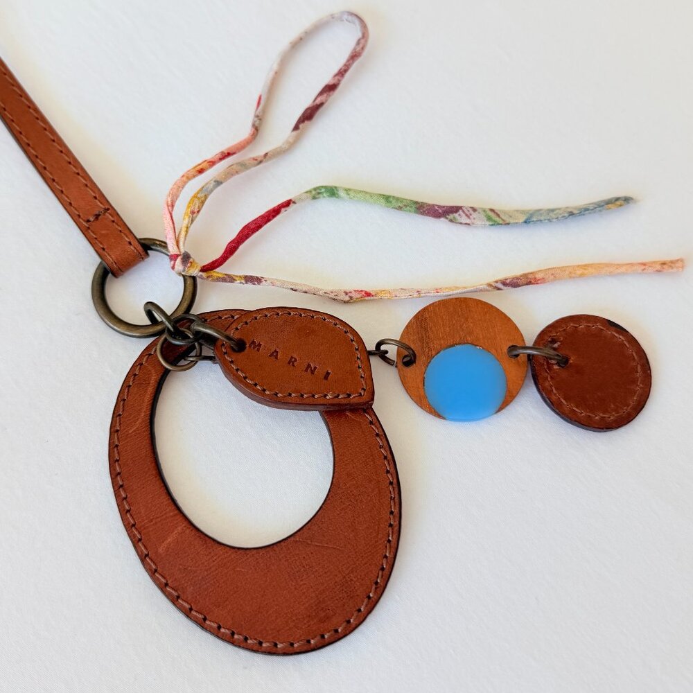 Marni Leather Bag Charm - Picture 2 of 14